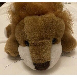 McGraw Hill SRA Lion Hand Puppet 11” Brown Plush Stuffed